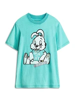 Oversized Bunny Graphic Tee (Kids 7-16