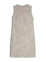 Bouclé Sleeveless Dress (4-16)