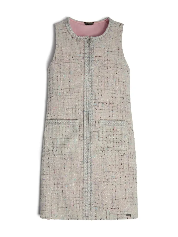 Bouclé Sleeveless Dress (4-16)