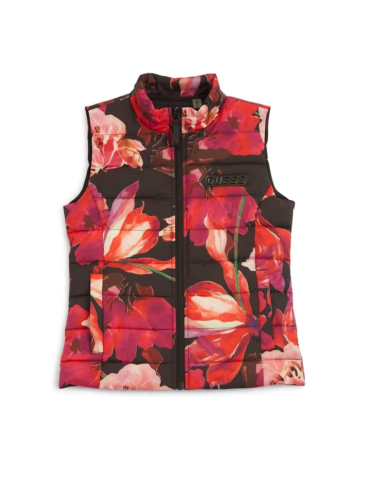 Quilted Nylon Vest (4-16)