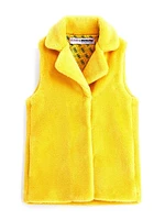 MiniMe Delia Faux-Fur Vest (Kids 7-16