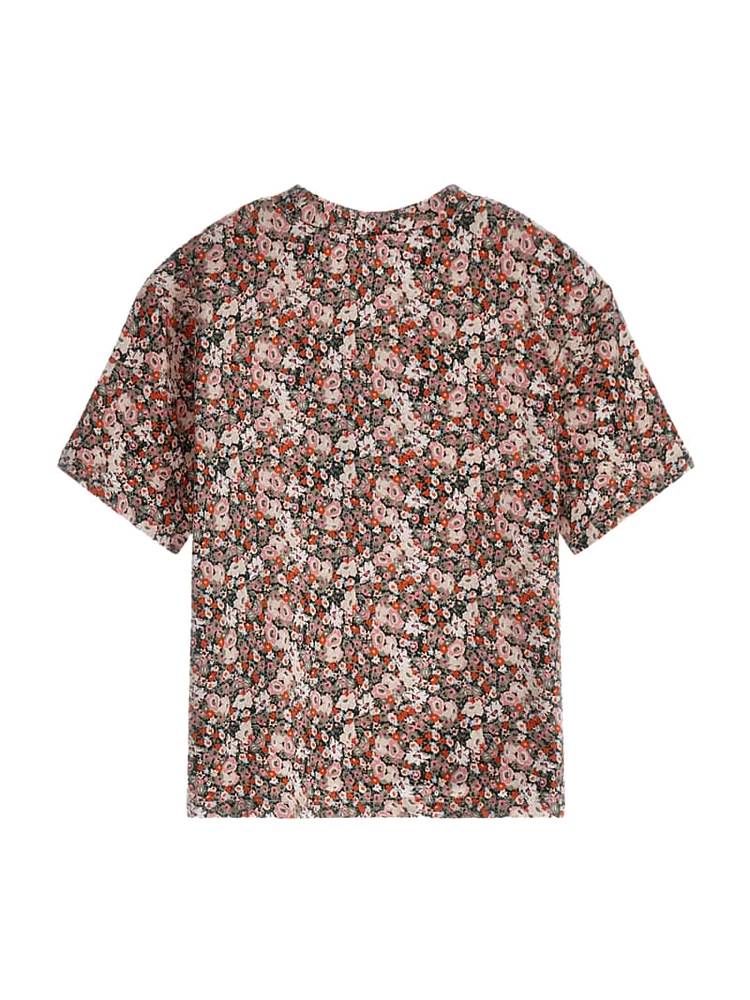 Eco Floral Icon Graphic Tee (7-16)