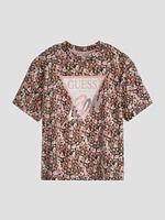 Eco Floral Icon Graphic Tee (7-16)