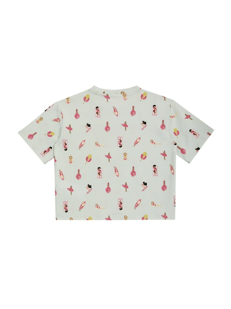 Eco Signature Print Tee (7-16)