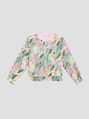 Printed Windbreaker Jacket (7-16)