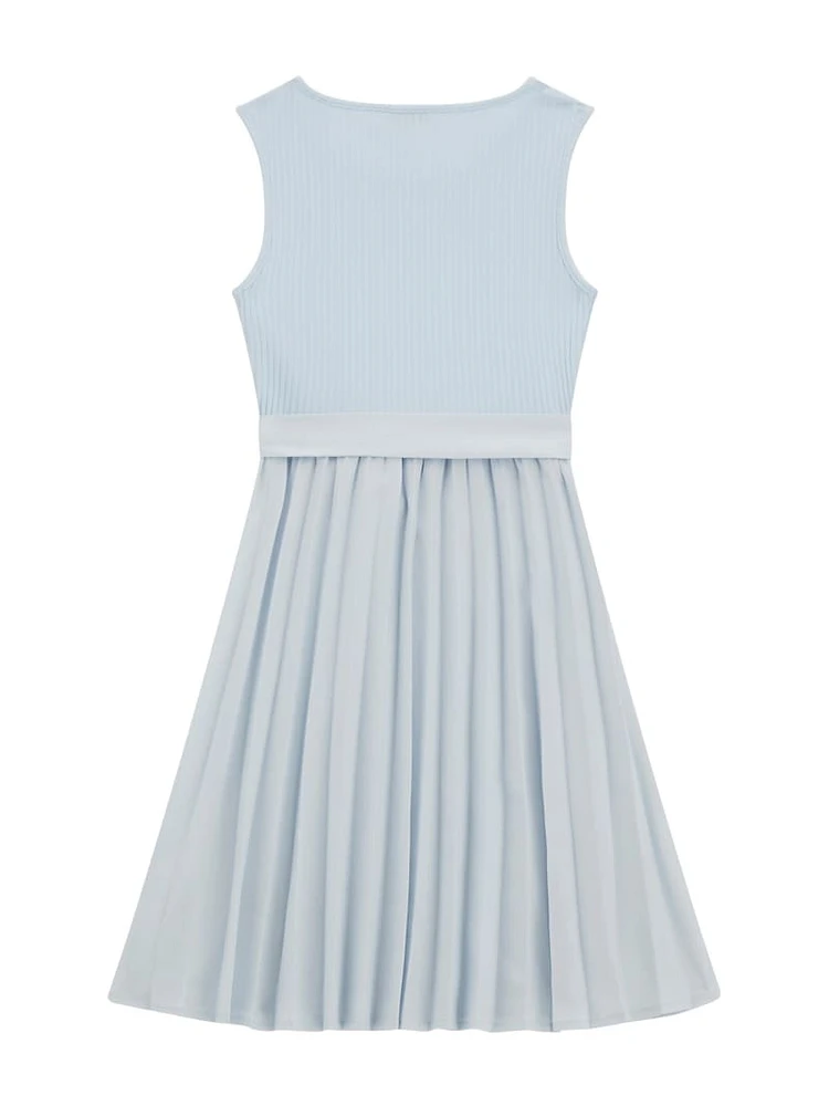 Mini Me Erynn Pleated Dress (4-16)