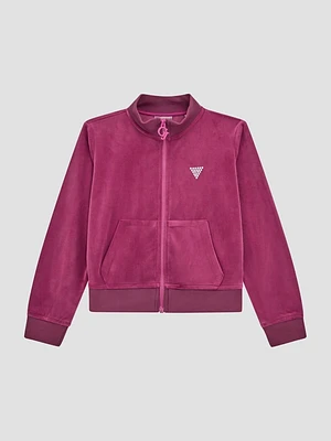 Eco Velvet Active Zip-Up Jacket (4-16)