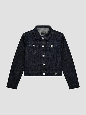 Lurex Denim Jacket (7-16)