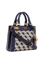 Katey Jacquard Mini Satchel