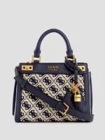 Katey Jacquard Mini Satchel