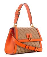 Stephi Jacquard Logo Top Handle Bag