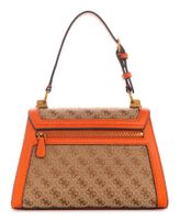 Stephi Jacquard Logo Top Handle Bag