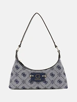 Neda Jacquard Logo Shoulder Bag