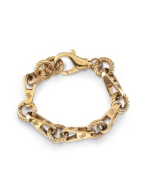 Gold-Tone Torchon Chain Bracelet