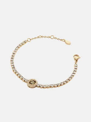 Gold-Tone Quattro G Tennis Bracelet