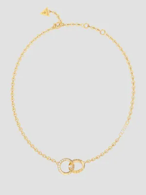Gold-Tone Forever Link Necklace