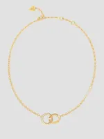 Gold-Tone Forever Link Necklace