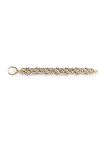 Mixed Metal Double Rope Bracelet