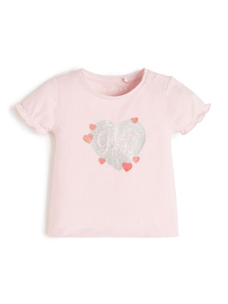 Glitter Heart Tee (2-7)