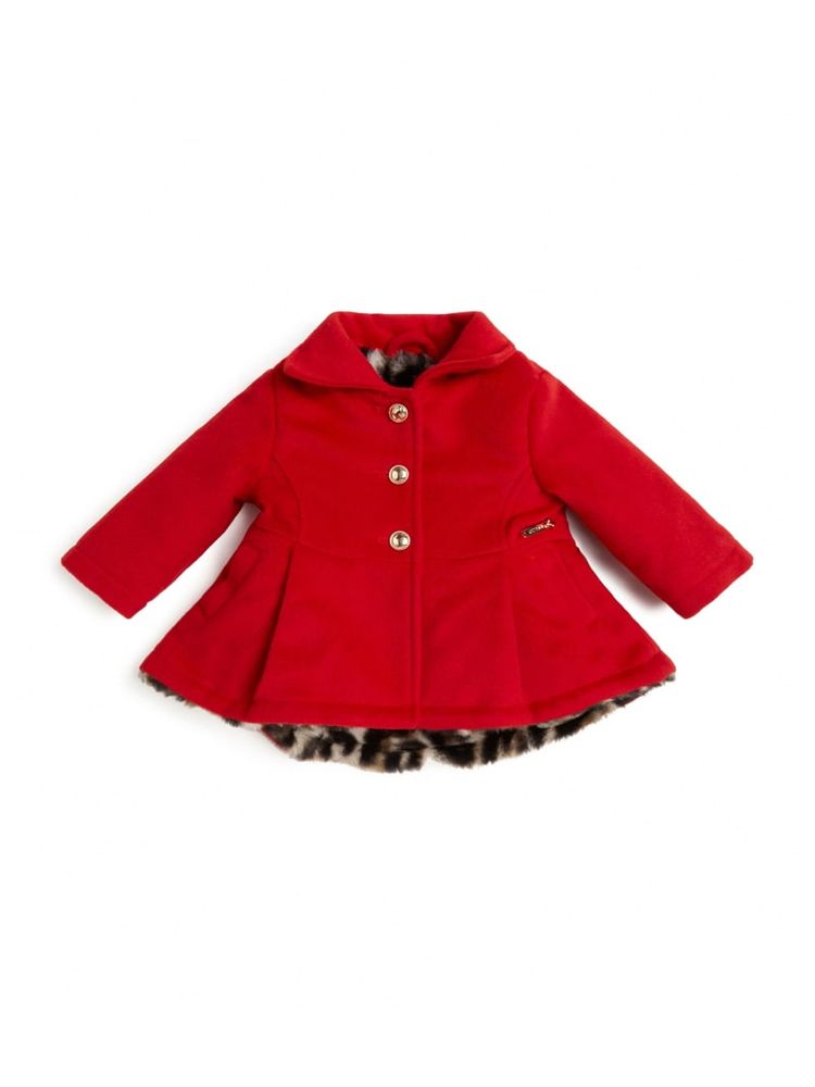 Faux-Fur Lined Coat (3M-7)