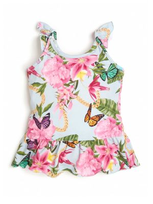 Eco Butterfly and Floral Tank Top (2-7)