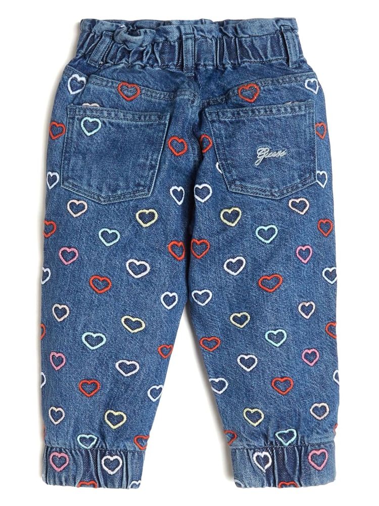 Denim Paperbag Pants (2-7)