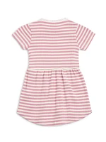 Shimmer Striped Dress (2-7)