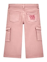 Stretch Bull Denim Cargo Pants (12M-7)