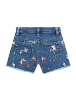 Embroidered Denim Shorts (3M-7)