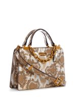 Kristle Python Mini Satchel