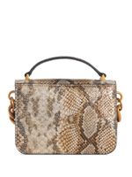 Retour Metallic Python Mini Satchel