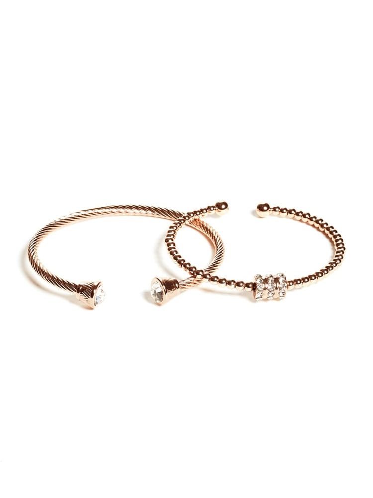 Twisted Cuff Bracelet Set