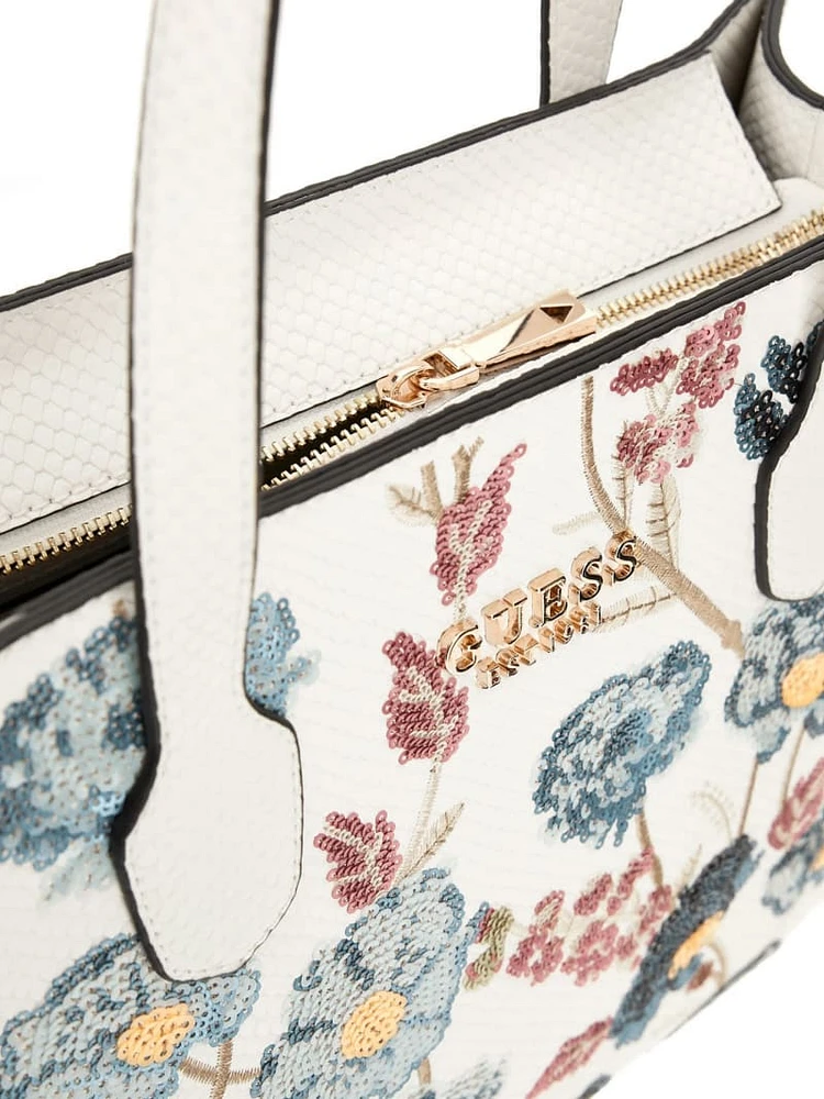 Zaria Sequin Tote