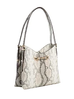 Lefia Snakeskin Hobo
