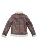 MiniMe Faux-Suede Bomber Jacket (7-14)