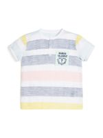 Striped Henley Tee (7