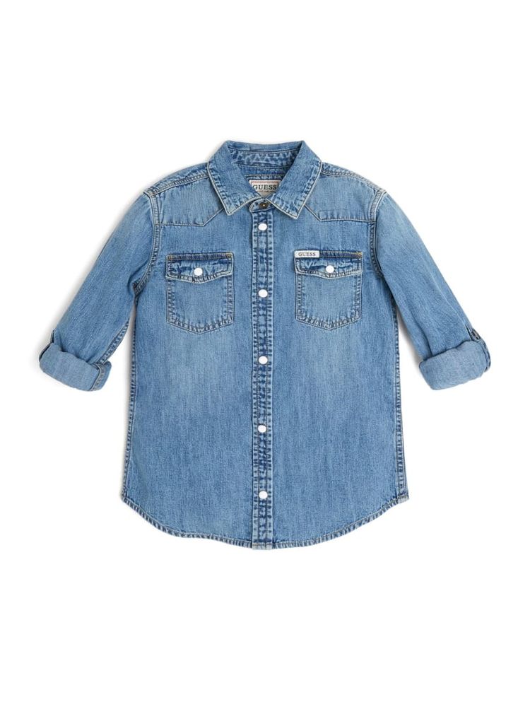 MiniMe Denim Indigo Shirt (7-14)