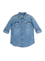 MiniMe Denim Indigo Shirt (7-14)