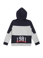 Color-Block Zip Hoodie (7-14)