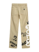 Graffiti Twill Chino Pants (7-16)