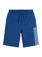 Eco Stencil Logo Active Shorts (7-16)