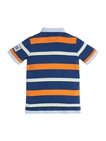 Eco Striped Jersey Polo (7-16)