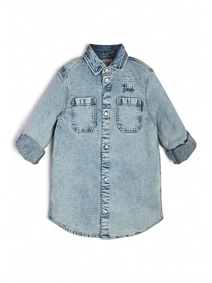 Stretch Denim Shirt (7-18)