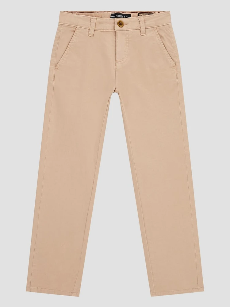 Sateen Chino Pants (7-16)