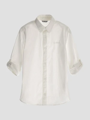 Eco Woven Poplin Shirt (7-16)