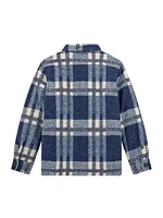 Flannel Padded Shacket (7-18)