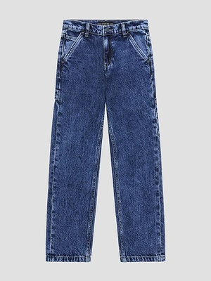 Rigid Denim Worker Pants (7-18)