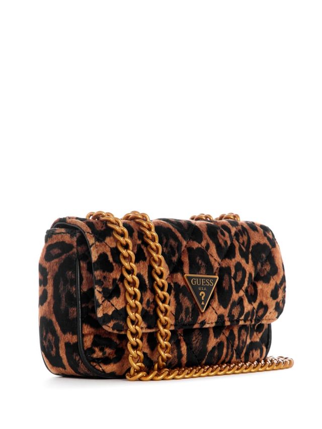 GUESS Georgie Leopard-Print Satchel | Guess handbags, Purses and bags, Bags