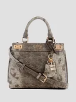 Katey Python Mini Satchel