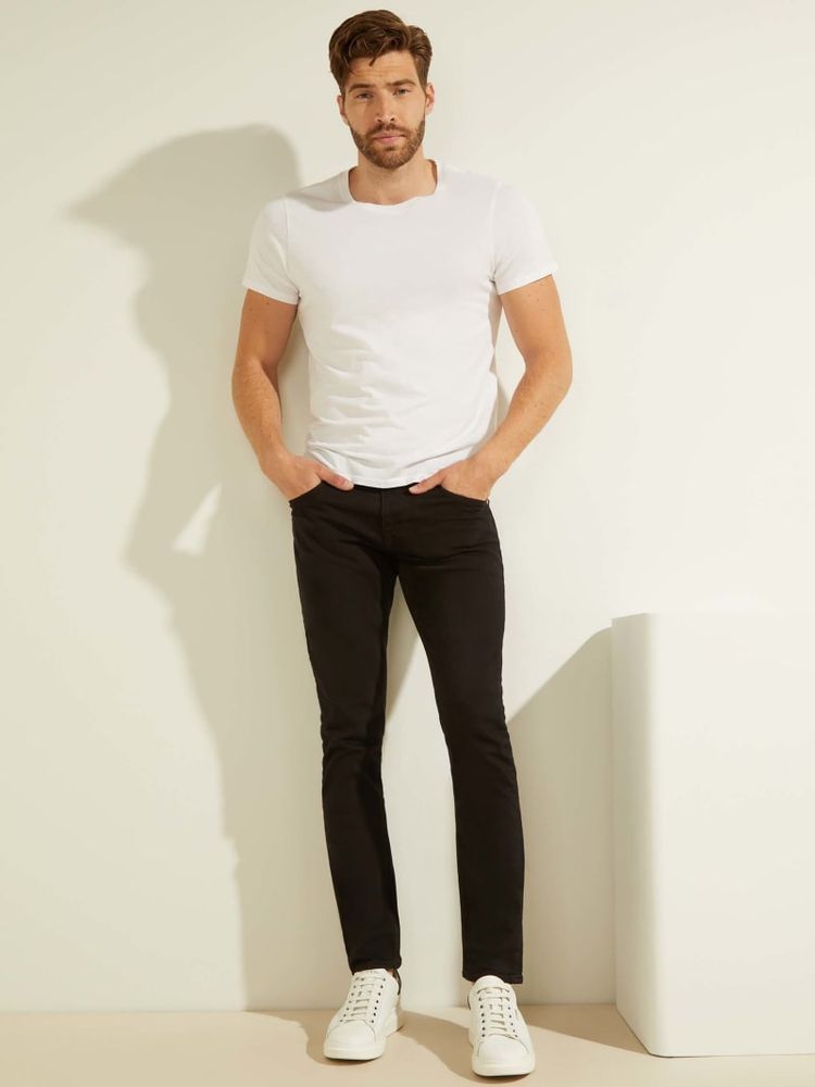 Classic Solid Skinny Jeans